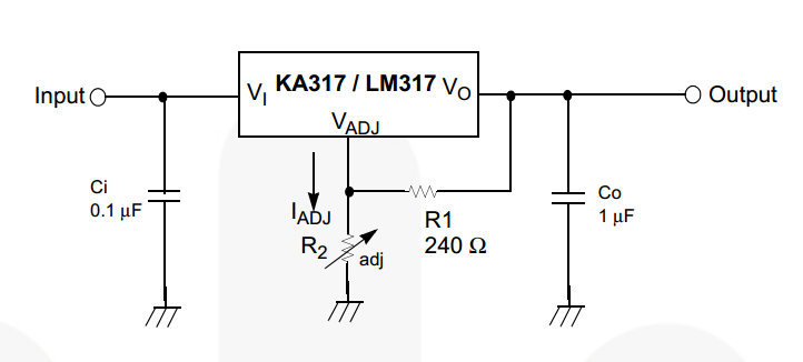 lm317 application circuits